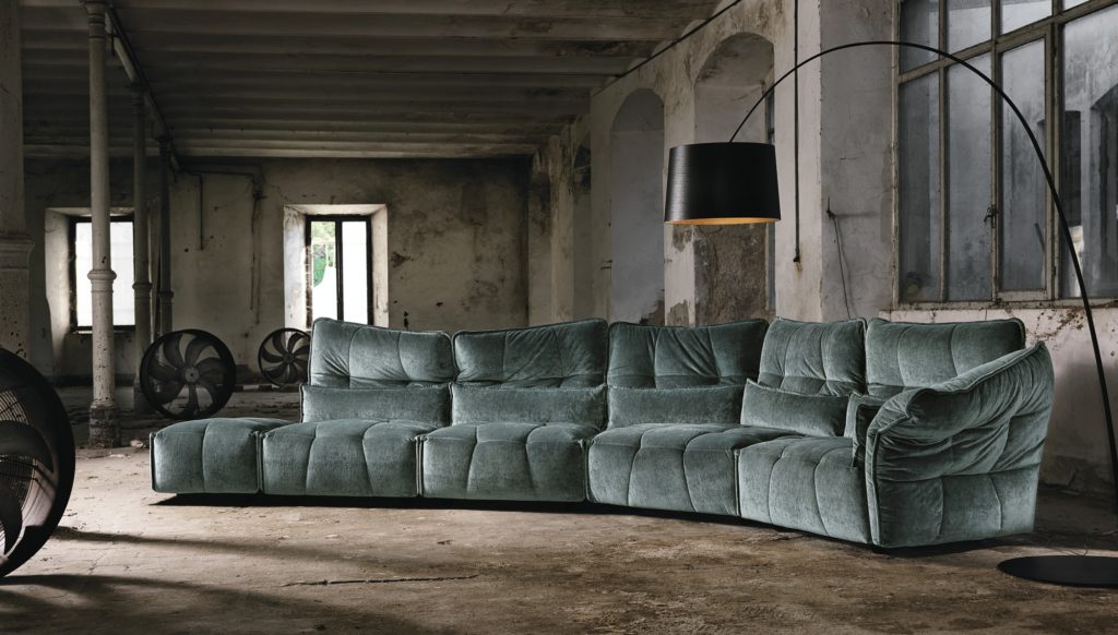 curvo modulare con recliner