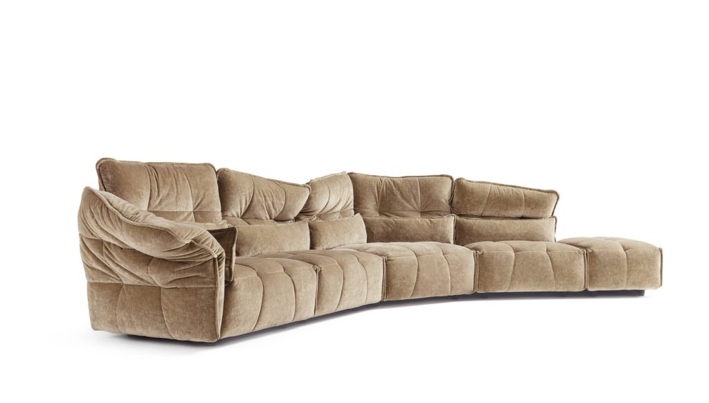 curvo modulare con recliner