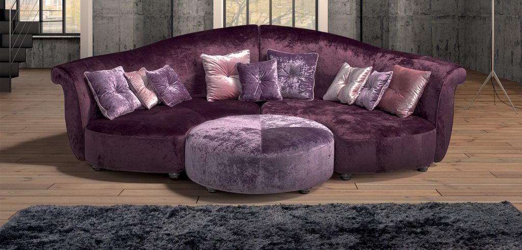 n2 divano curvo mobili di lillo classico
